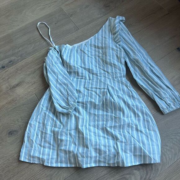 Majorelle Jennie Mini Dress in Blue Chambray Size S - Picture 5 of 5